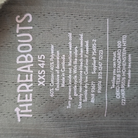 THEREABOUTS BRAND GIRLS BLUE, GREEN, PINK & WHITE TANK TOPS BUNDLE SIZE XXS 4/5 - Picture 9 of 12